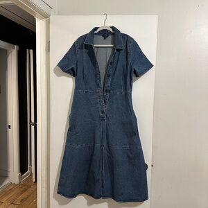 Jean  dress